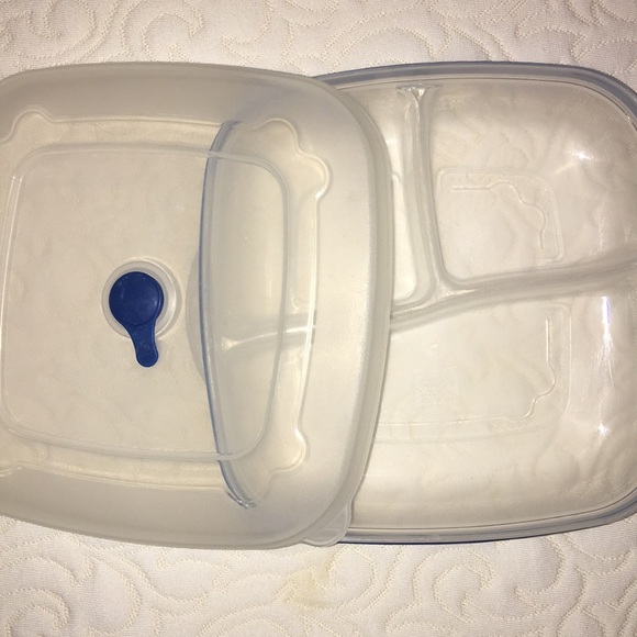 Food Storage 3 Compartment Container - Picture 1 of 3
